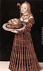 Lucas Cranach the Elder Salome with the Head of St John the Baptist painting